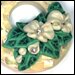 Pendants Tutorial Mini Sculpted Orchids on Mosaic Donut